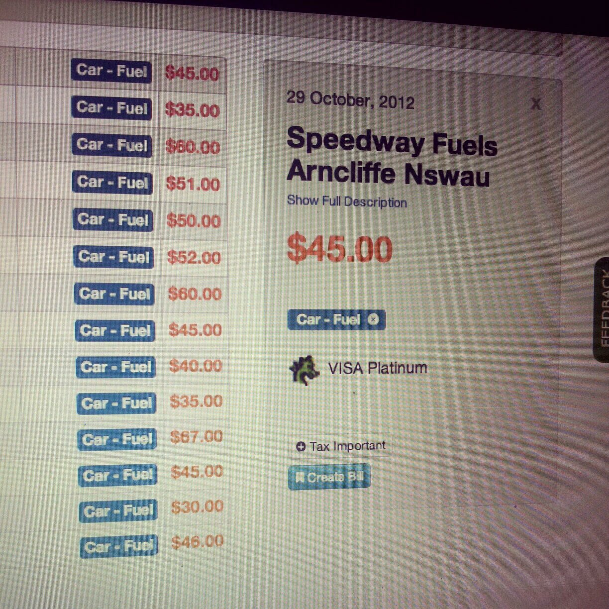 Understand Fuel Costs with Pocketbook
