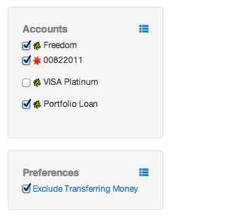Pocketbook - spending assessment across bank accounts